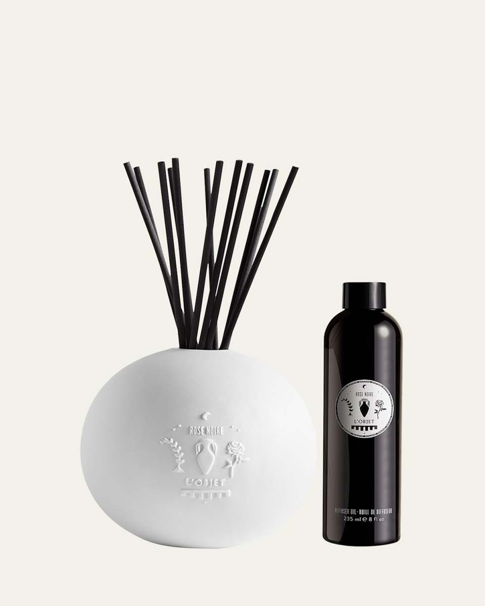 Rose Noire Apothecary Diffuser, 8 oz.